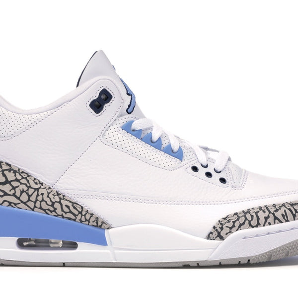 Air Jordan 3 UNC - White